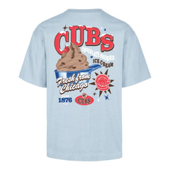 Chicago Cubs Ice Cream Parlor Foundation T-Shirt Light Blue