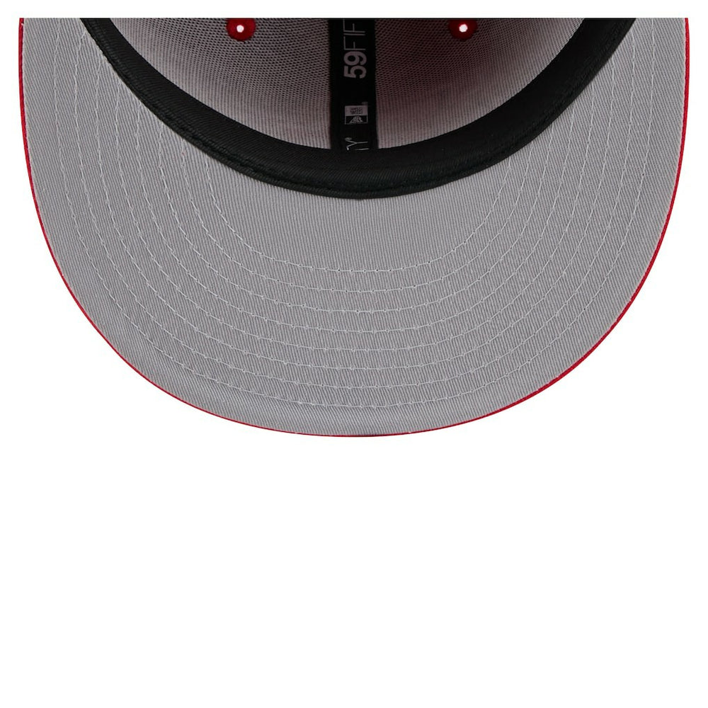 Kansas City Chiefs New Era State Stitch 59FIFTY Fitted Hat - Red for sale