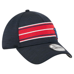 Houston Texans New Era Stripes 39THIRTY Flex Hat - Navy outlet