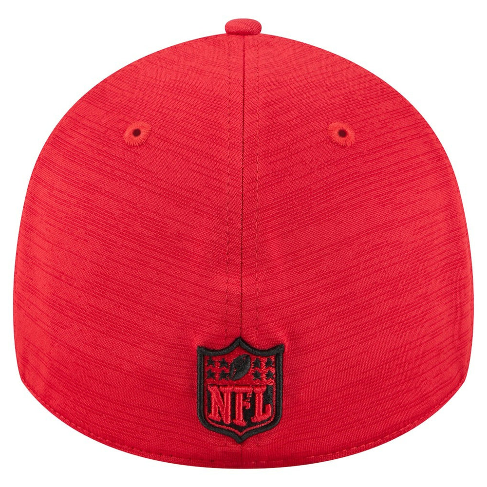 Kansas City Chiefs New Era Stripes 39THIRTY Flex Hat - Red outlet