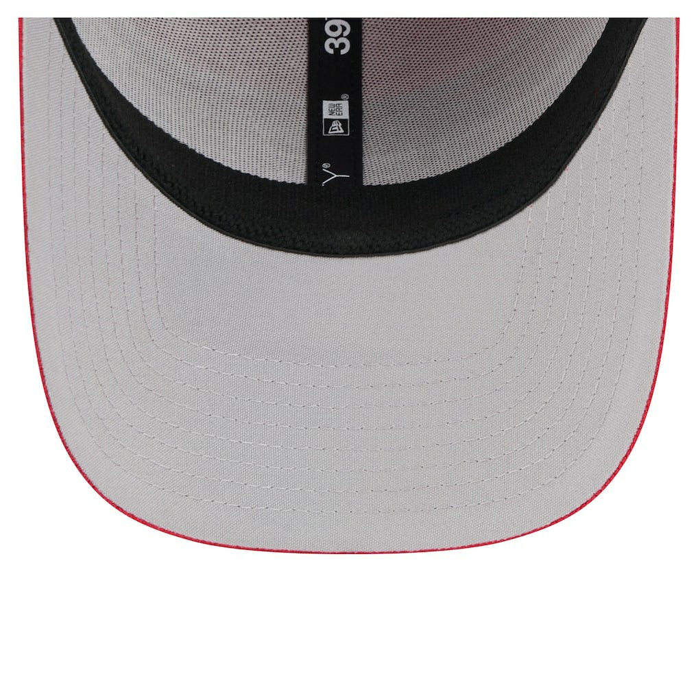 Kansas City Chiefs New Era Stripes 39THIRTY Flex Hat - Red outlet
