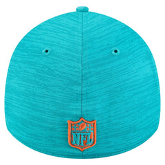 Miami Dolphins New Era Stripes 39THIRTY Flex Hat - Aqua for sale