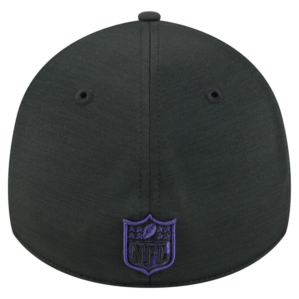 Baltimore Ravens New Era Stripes 39THIRTY Flex Hat - Black outlet