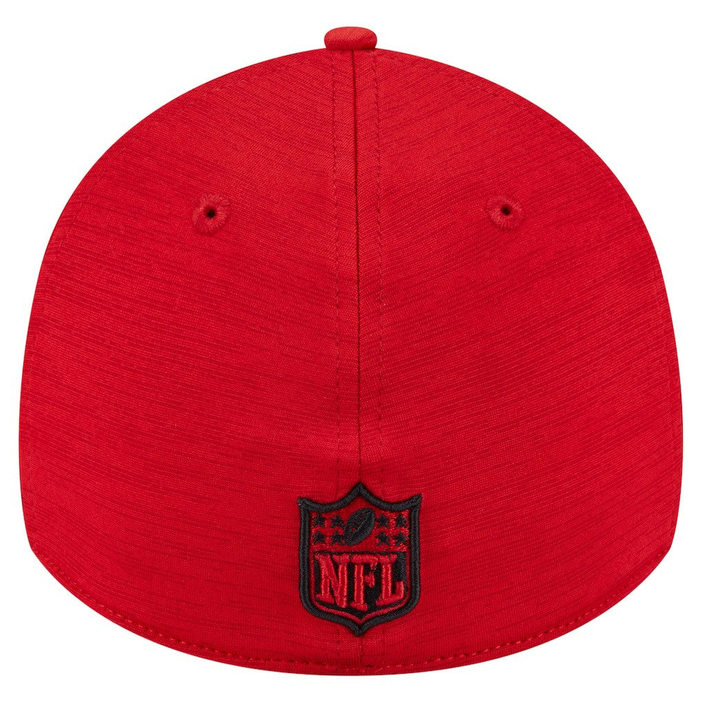 San Francisco 49ers New Era Stripes 39THIRTY Flex Hat - Scarlet on sale