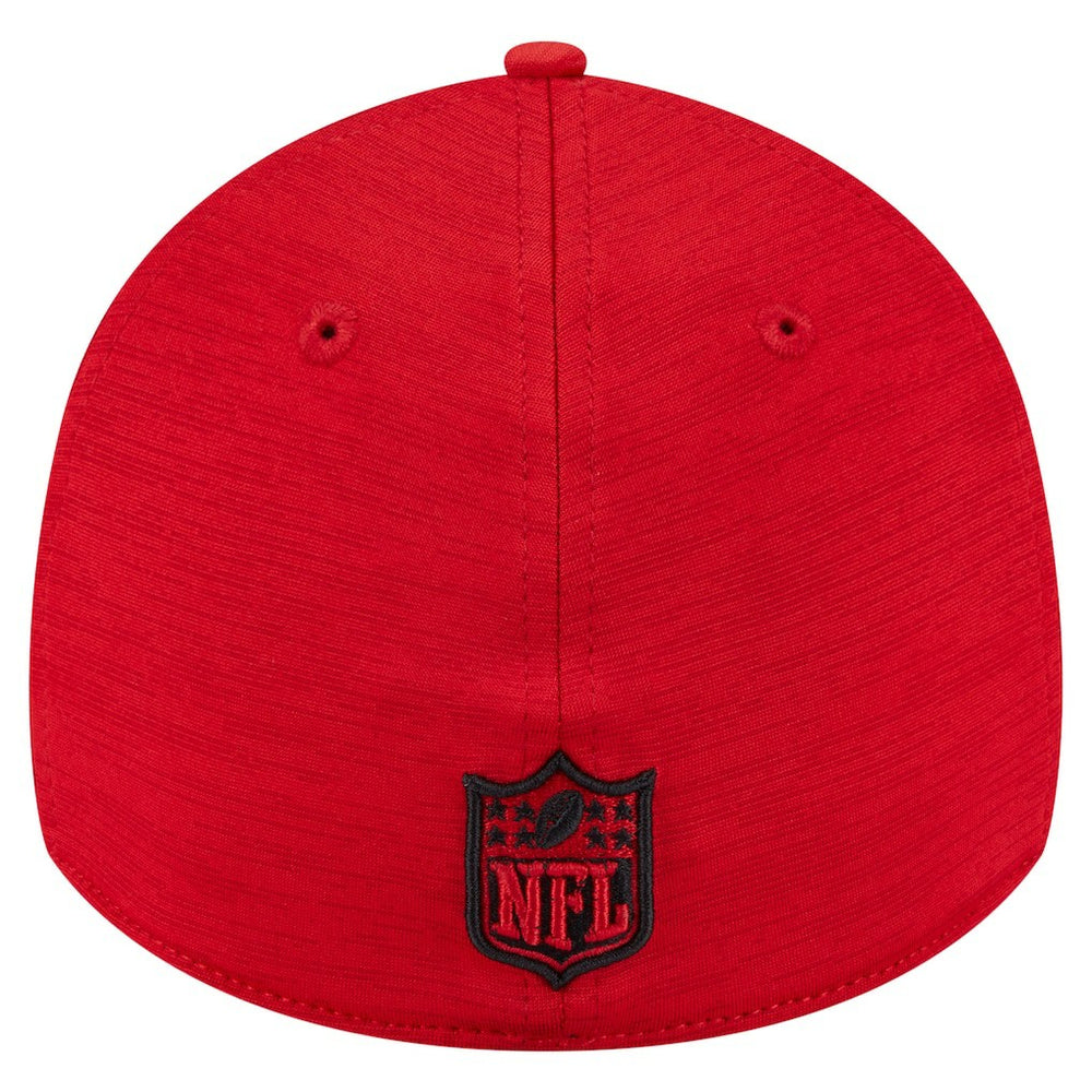 San Francisco 49ers New Era Stripes 39THIRTY Flex Hat - Scarlet on sale