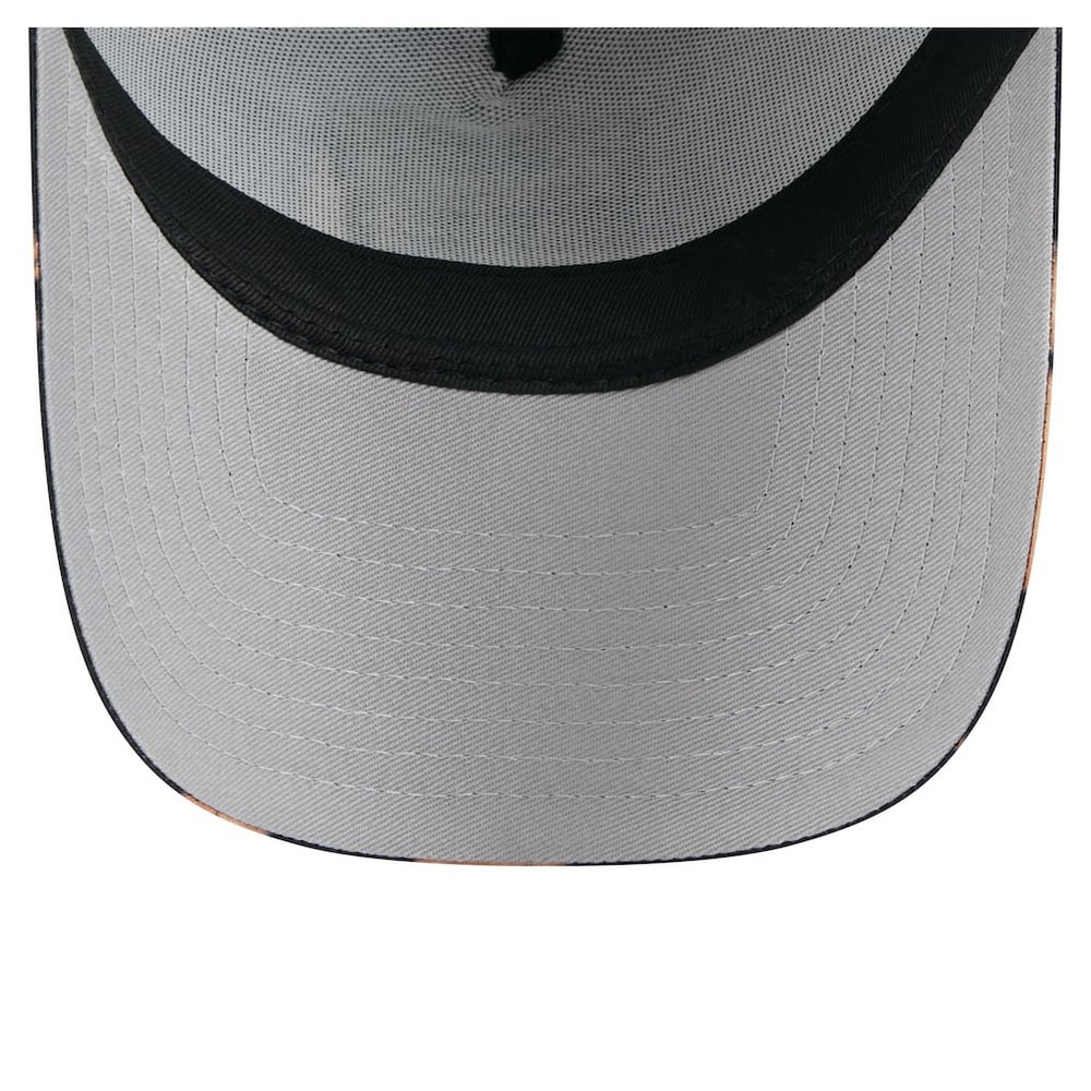Cleveland Browns New Era Bleached A-Frame 9FORTY Trucker Adjustable Hat - Black on sale