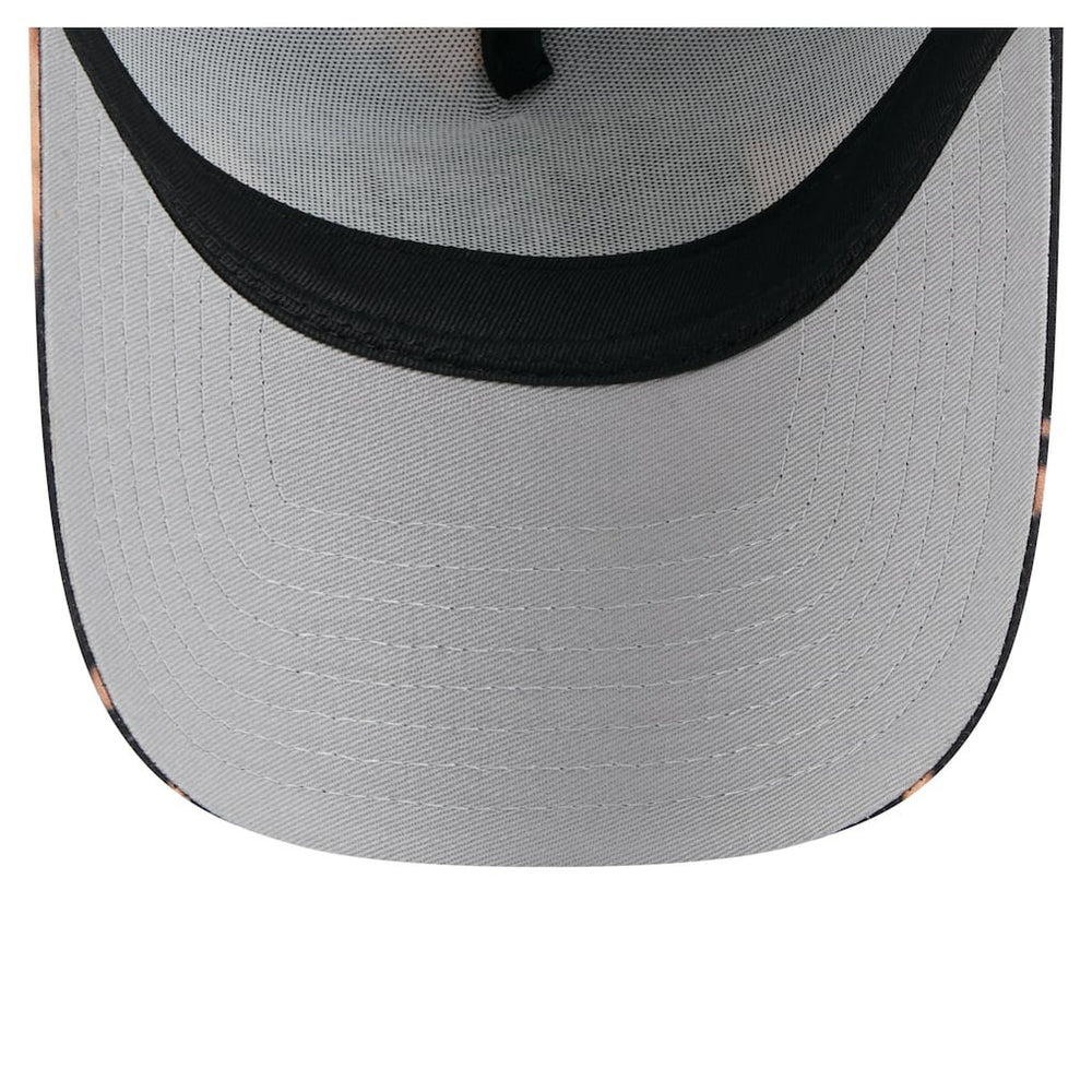 Kansas City Chiefs New Era Bleached 9FORTY A-Frame Adjustable Hat - Black for sale