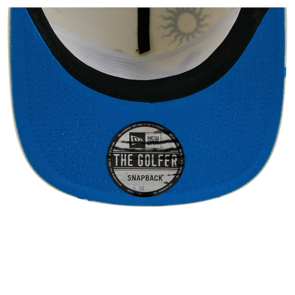 Detroit Lions New Era Celestial Golfer Snapback Hat - Cream online