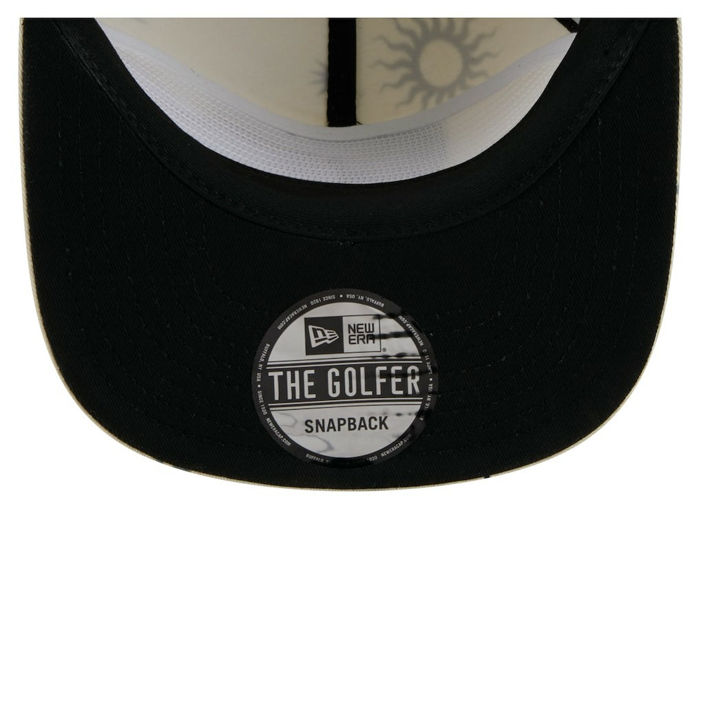 Las Vegas Raiders New Era Celestial Golfer Snapback Hat - Cream outlet