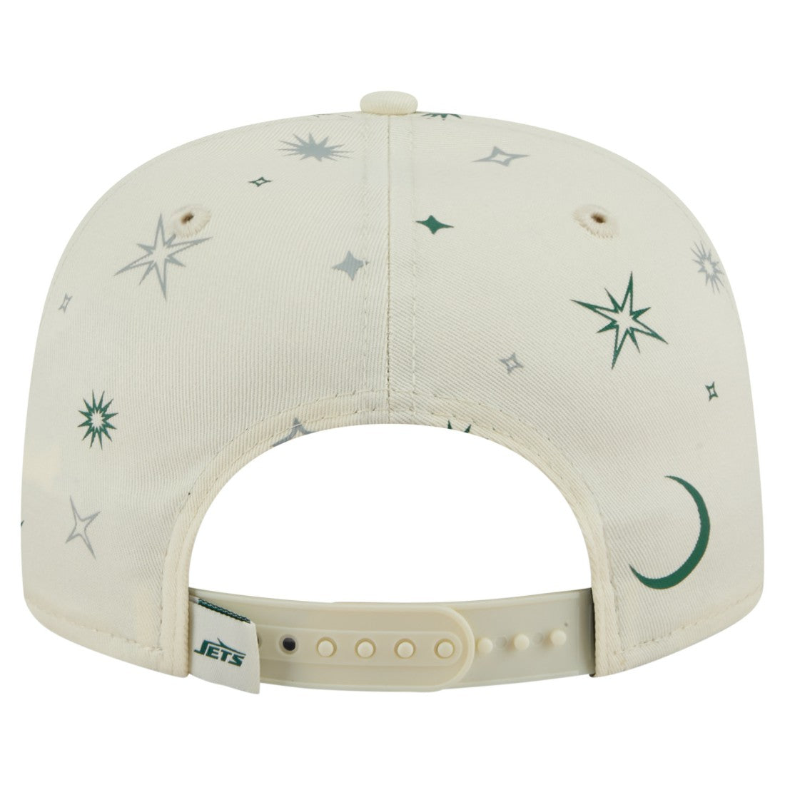 New York Jets New Era Celestial Golfer Snapback Hat - Cream outlet