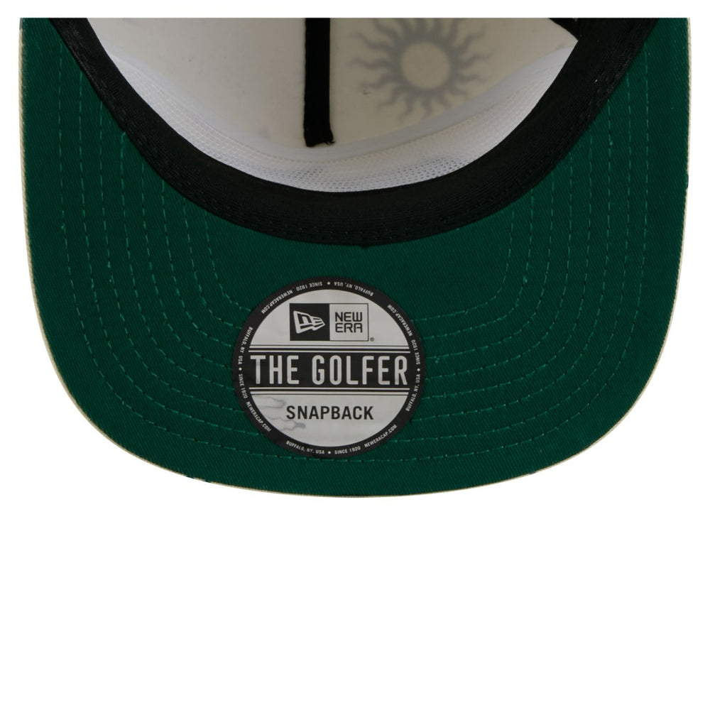 New York Jets New Era Celestial Golfer Snapback Hat - Cream outlet