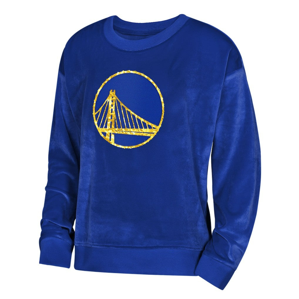 Golden State Warriors Outerstuff Youth Girls Step Back Sweatshirt sale - Royal sale