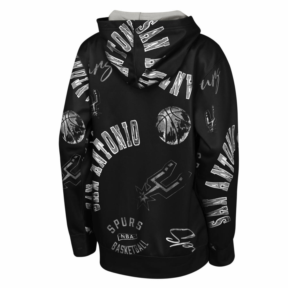 San Antonio Spurs Outerstuff Youth Moving Violation Hoodie - Black for sale