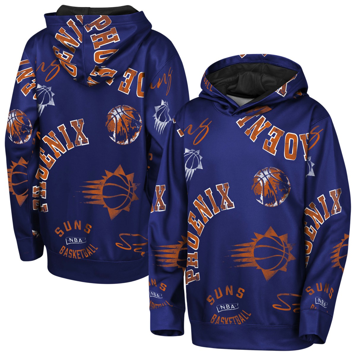Phoenix Suns Outerstuff Youth Moving Violation Hoodie - Purple sale