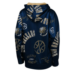 New Orleans Pelicans Outerstuff Youth Moving Violation Hoodie - Navy cheap