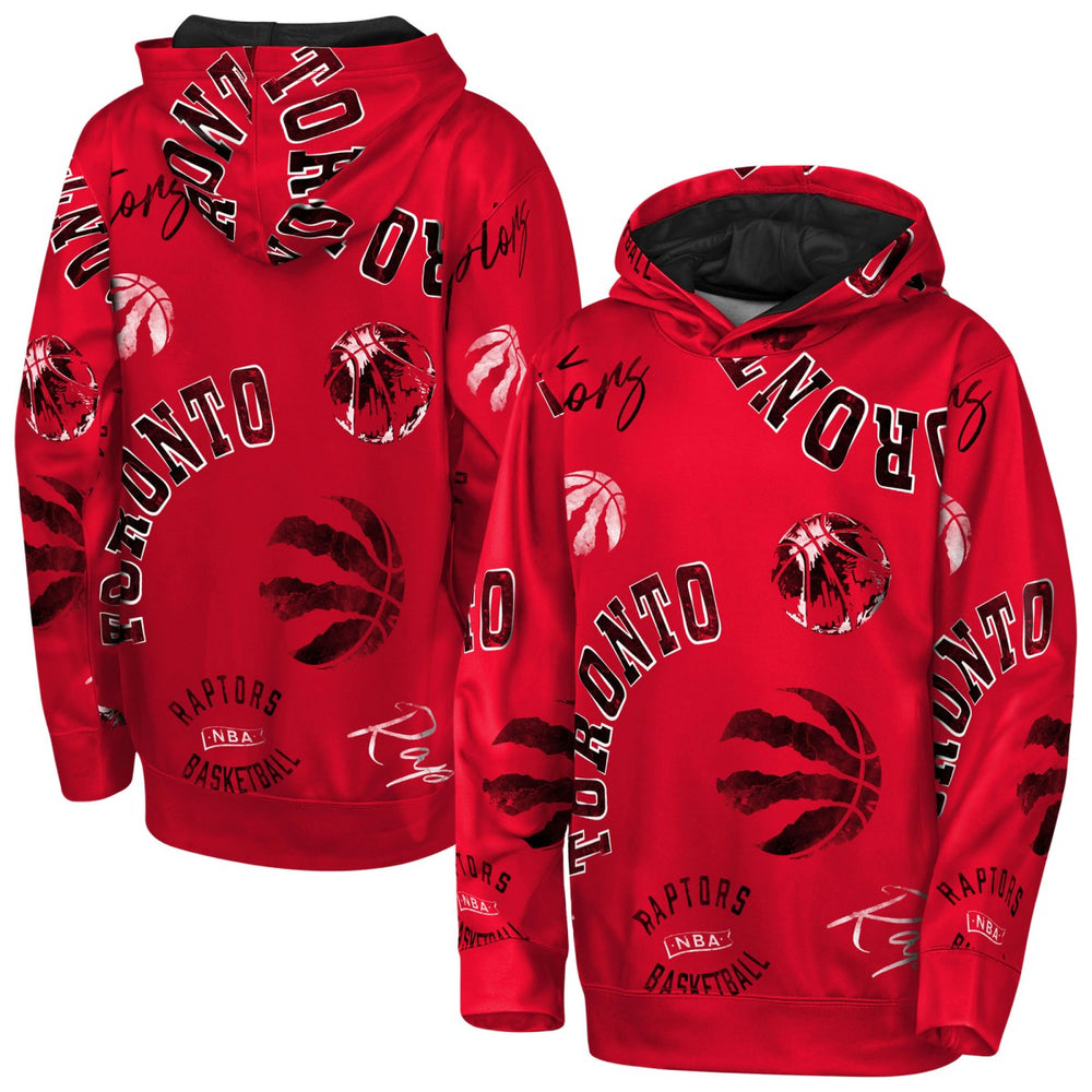 Toronto Raptors Outerstuff Youth Moving Violation Hoodie - Red discount