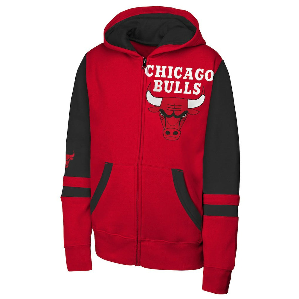 Chicago Bulls Outerstuff Youth Straight to the League Full-Zip Hoodie - Red discount