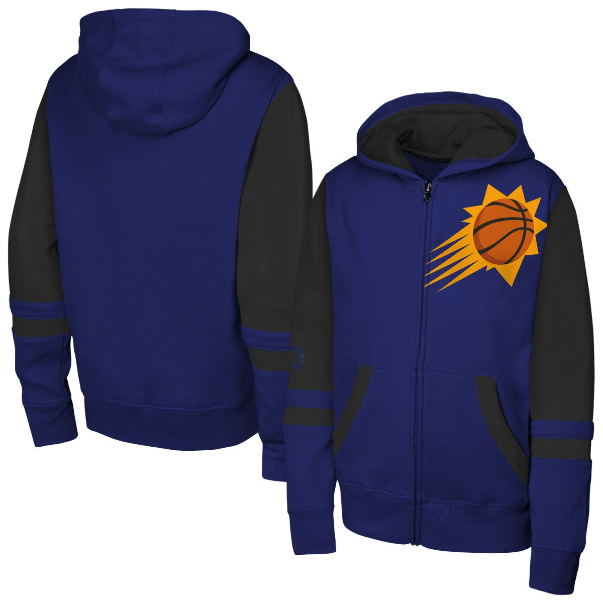 Phoenix Suns Outerstuff Youth Straight to the League Full-Zip Hoodie - Purple shop