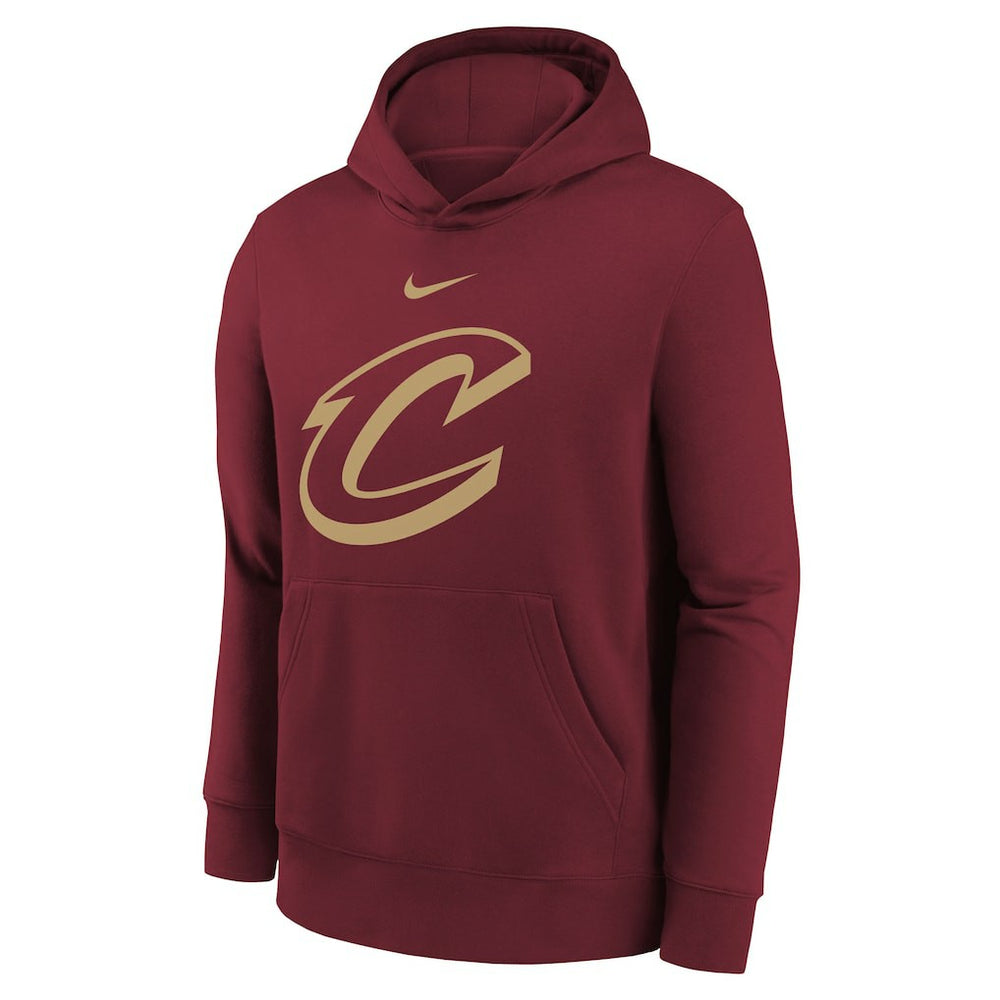 Cleveland Cavaliers Youth 2025/26 Club Fleece Hoodie sale - Wine on sale