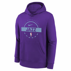 Utah Jazz Youth 2025/26 Club Fleece Practice Hoodie - Purple online