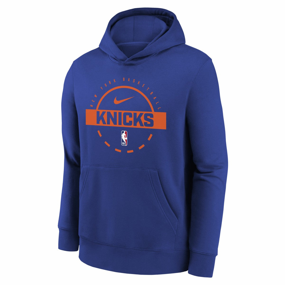 New York Knicks Youth 2025/26 Club Fleece Practice Hoodie - Blue on sale