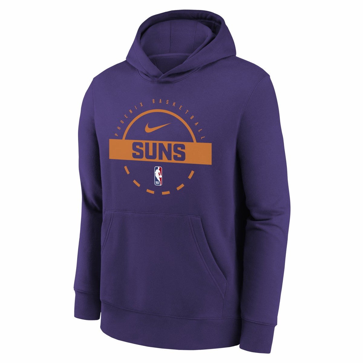 Phoenix Suns Youth 2025/26 Club Fleece Practice Hoodie - Purple discount