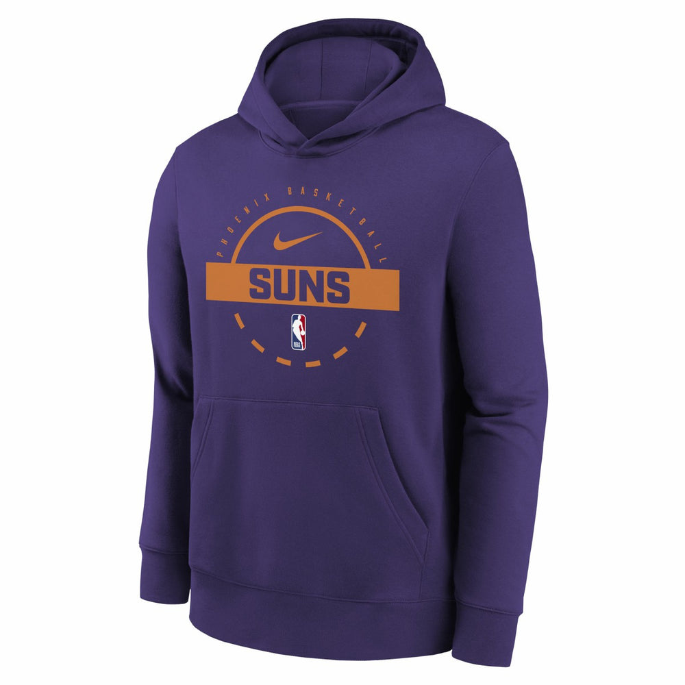 Phoenix Suns Youth 2025/26 Club Fleece Practice Hoodie - Purple discount