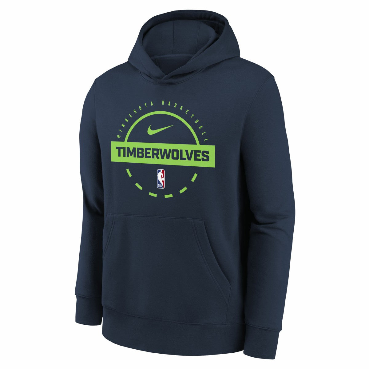 Minnesota Timberwolves Youth 2025/26 Club Fleece Practice Hoodie - Navy outlet