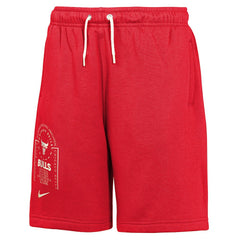 Chicago Bulls Youth Courtside Club Fleece Shorts - Red cheap