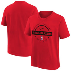 Portland Trail Blazers Youth Practice T-Shirt - Red shop