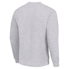 Detroit Red Wings Men's Starter Team Logo Fleece Pullover Sweatshirt - Heather Gray Sweatshirts
