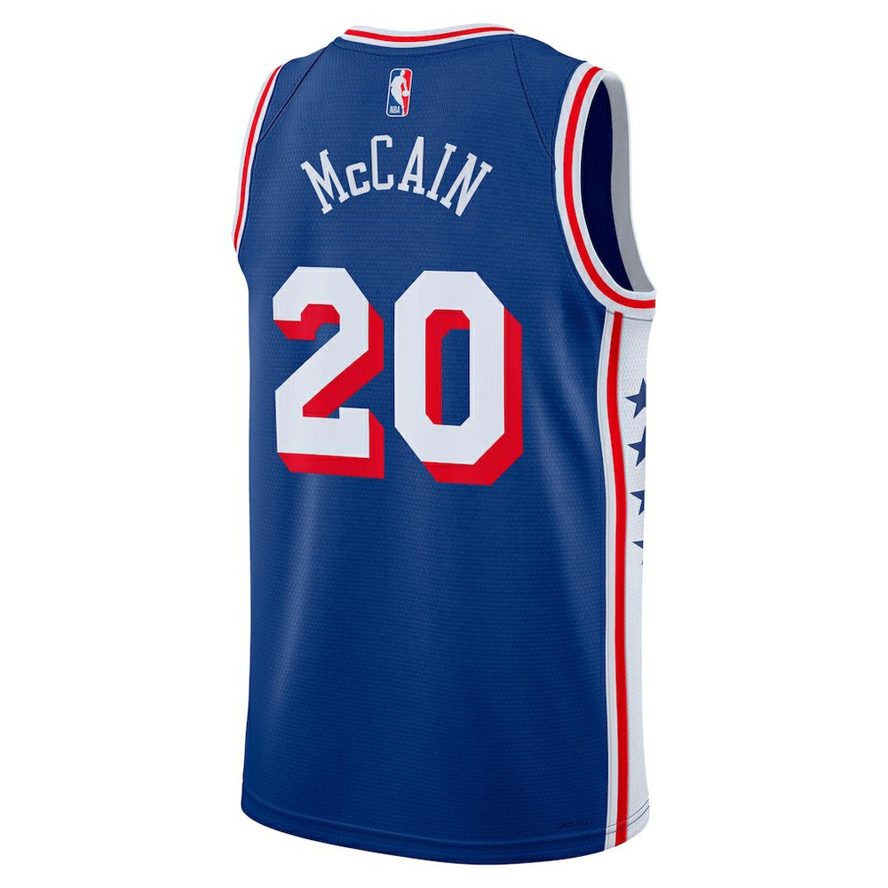 Jared McCain Philadelphia 76ers Swingman Jersey - Icon Edition - Royal outlet