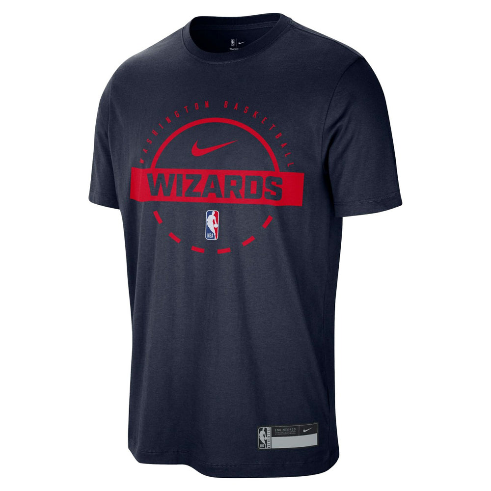 Washington Wizards 2025/26 On-Court Flare Performance Practice T-Shirt - Navy discount