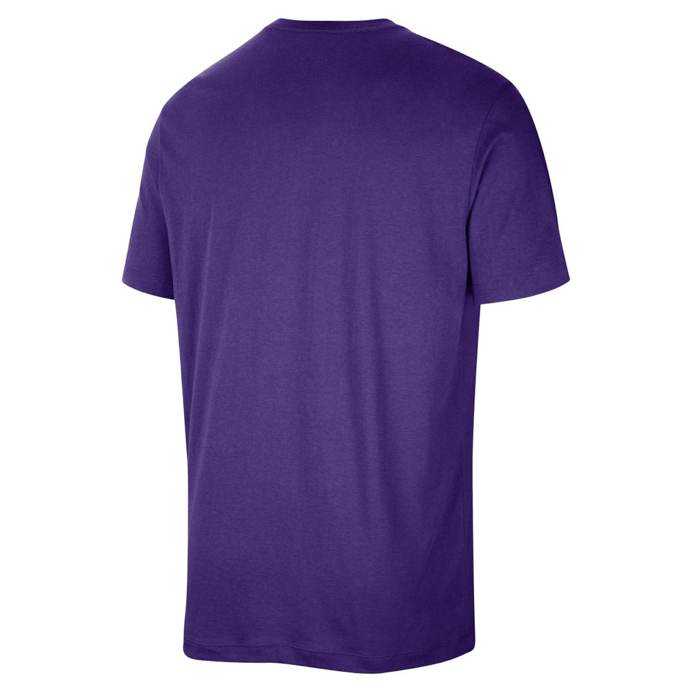 Los Angeles Lakers 2025/26 On-Court Flare Performance Practice T-Shirt - Purple discount