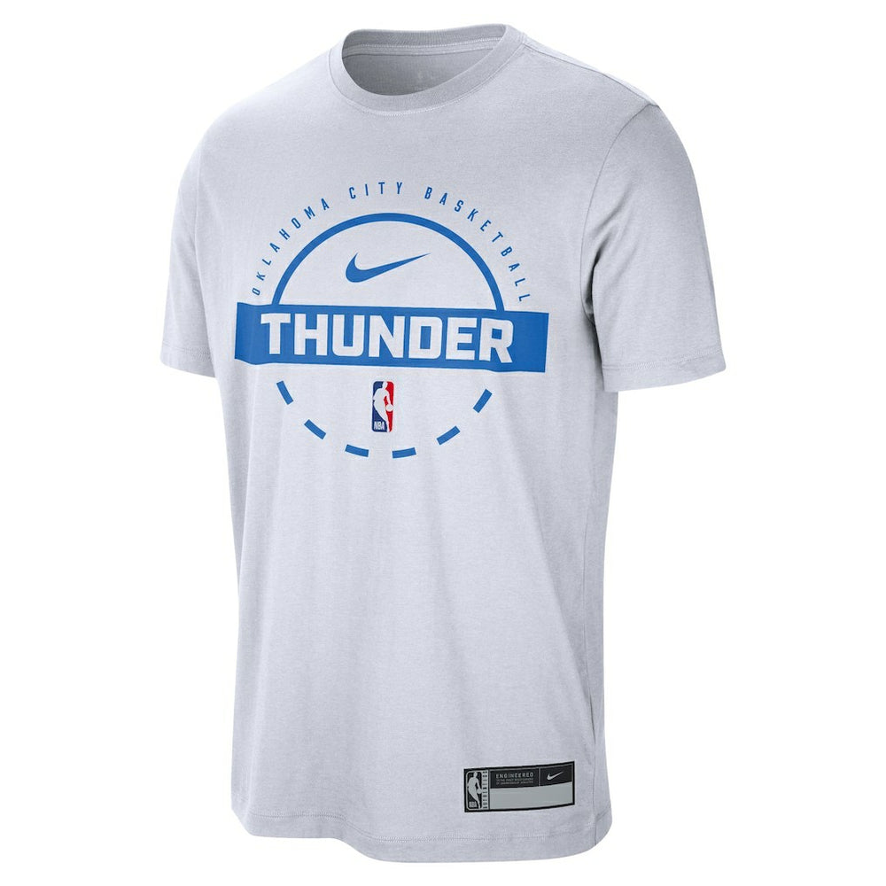 Oklahoma City Thunder 2025/26 On-Court Flare Performance Practice T-Shirt sale - White outlet
