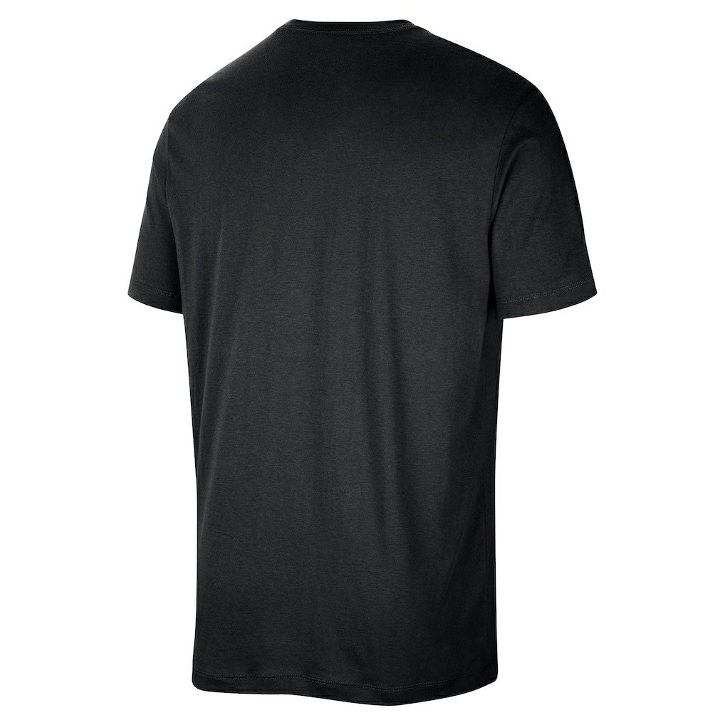 Brooklyn Nets 2025/26 On-Court Flare Performance Practice T-Shirt - Black discount