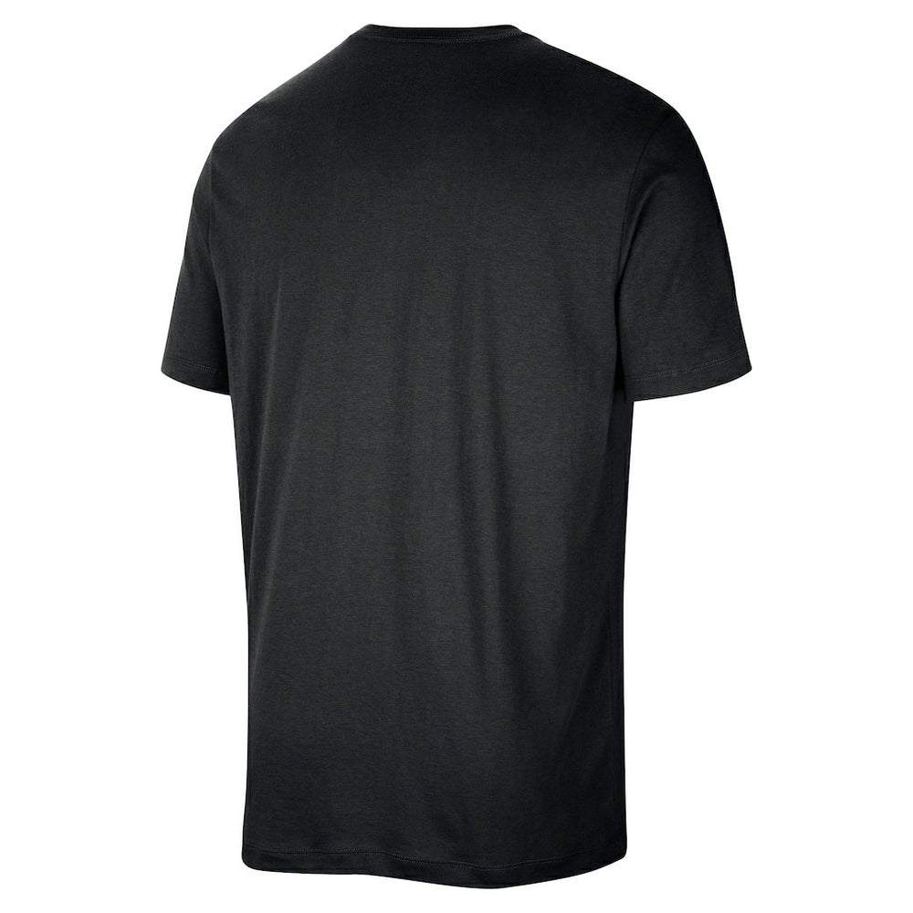 Brooklyn Nets 2025/26 On-Court Flare Performance Practice T-Shirt - Black discount