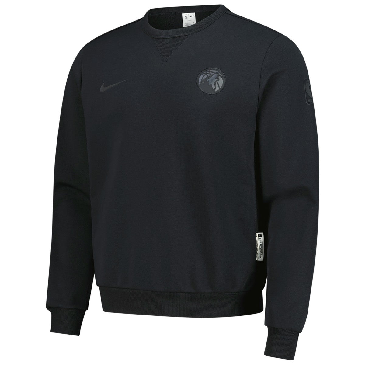 Minnesota Timberwolves Authentic Standard Issue Travel Dri-FIT Sweatshirt - Black sale