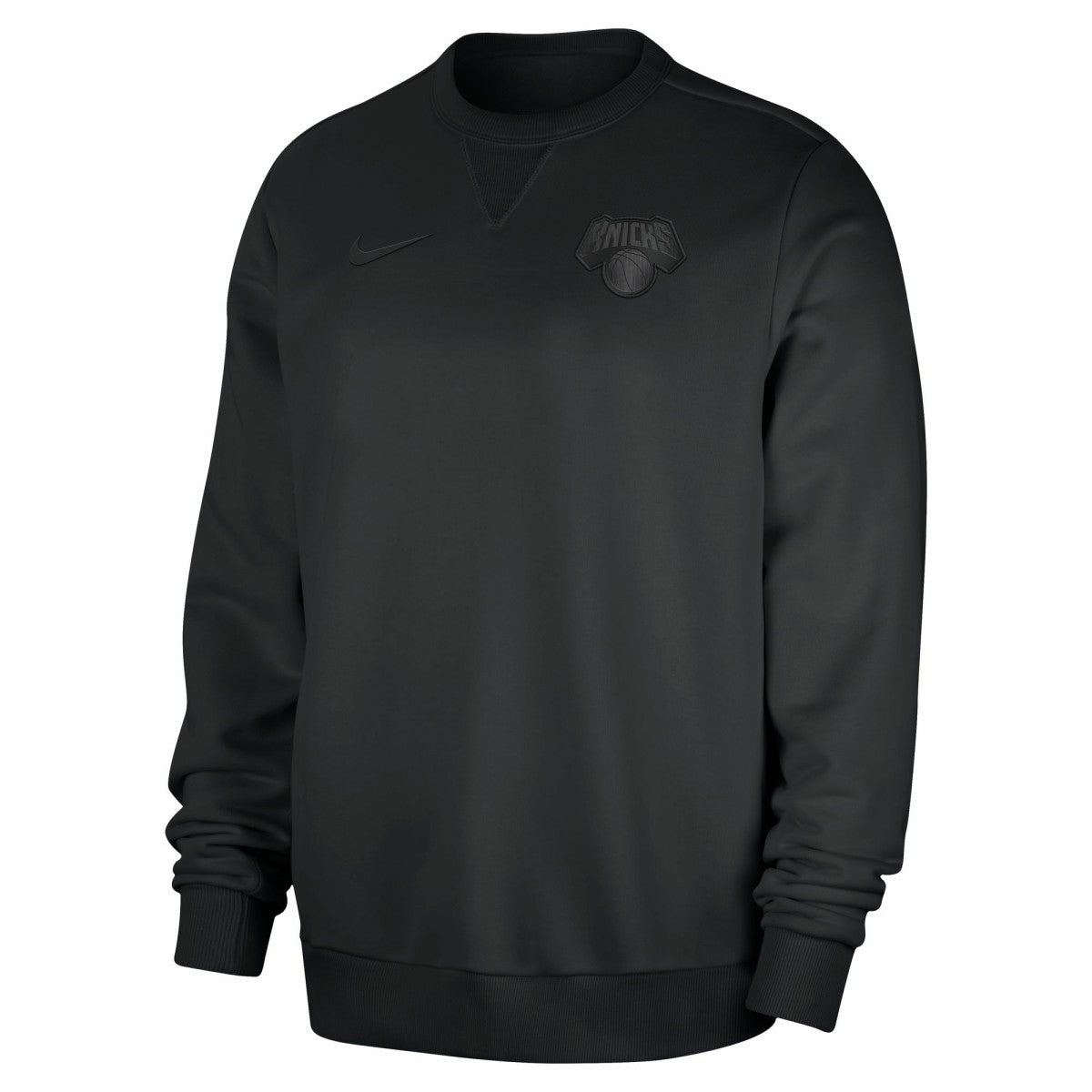 New York Knicks Authentic Standard Issue Travel Dri-FIT Sweatshirt - Black sale