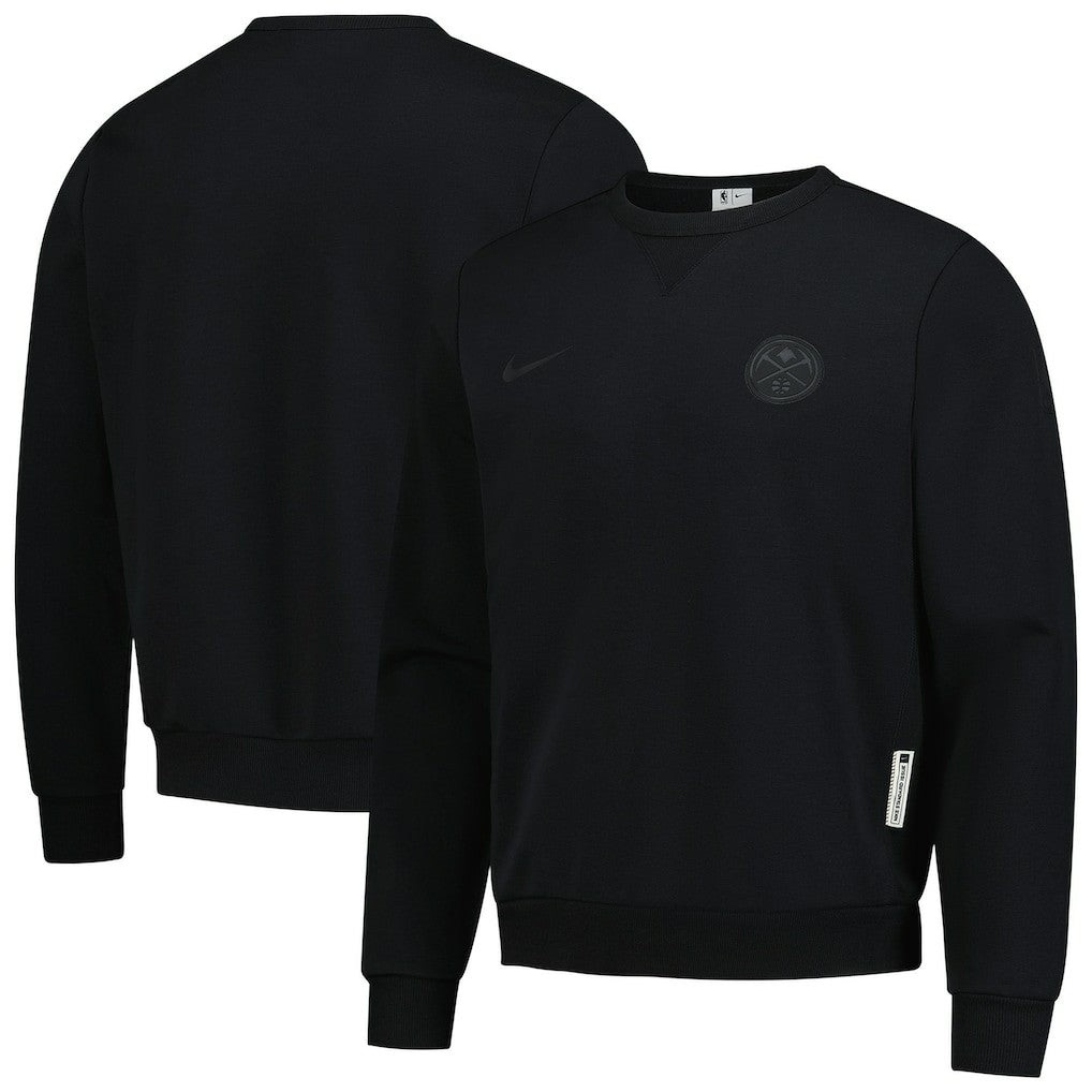 Denver Nuggets Authentic Standard Issue Travel Dri-FIT Sweatshirt sale - Black on sale