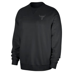 Chicago Bulls Authentic Standard Issue Travel Dri-FIT Sweatshirt - Black shop