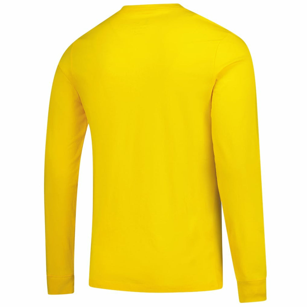 Indiana Pacers Authentic Long Sleeve Practice T-Shirt - Gold cheap