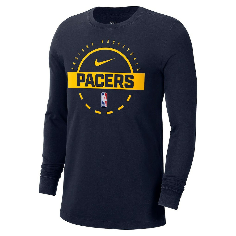 Indiana Pacers Authentic Long Sleeve Practice T-Shirt - Navy for sale