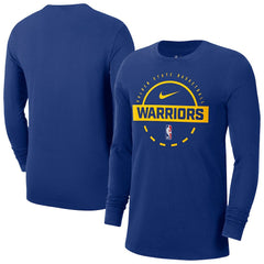Golden State Warriors Authentic Long Sleeve Practice T-Shirt sale - Royal sale