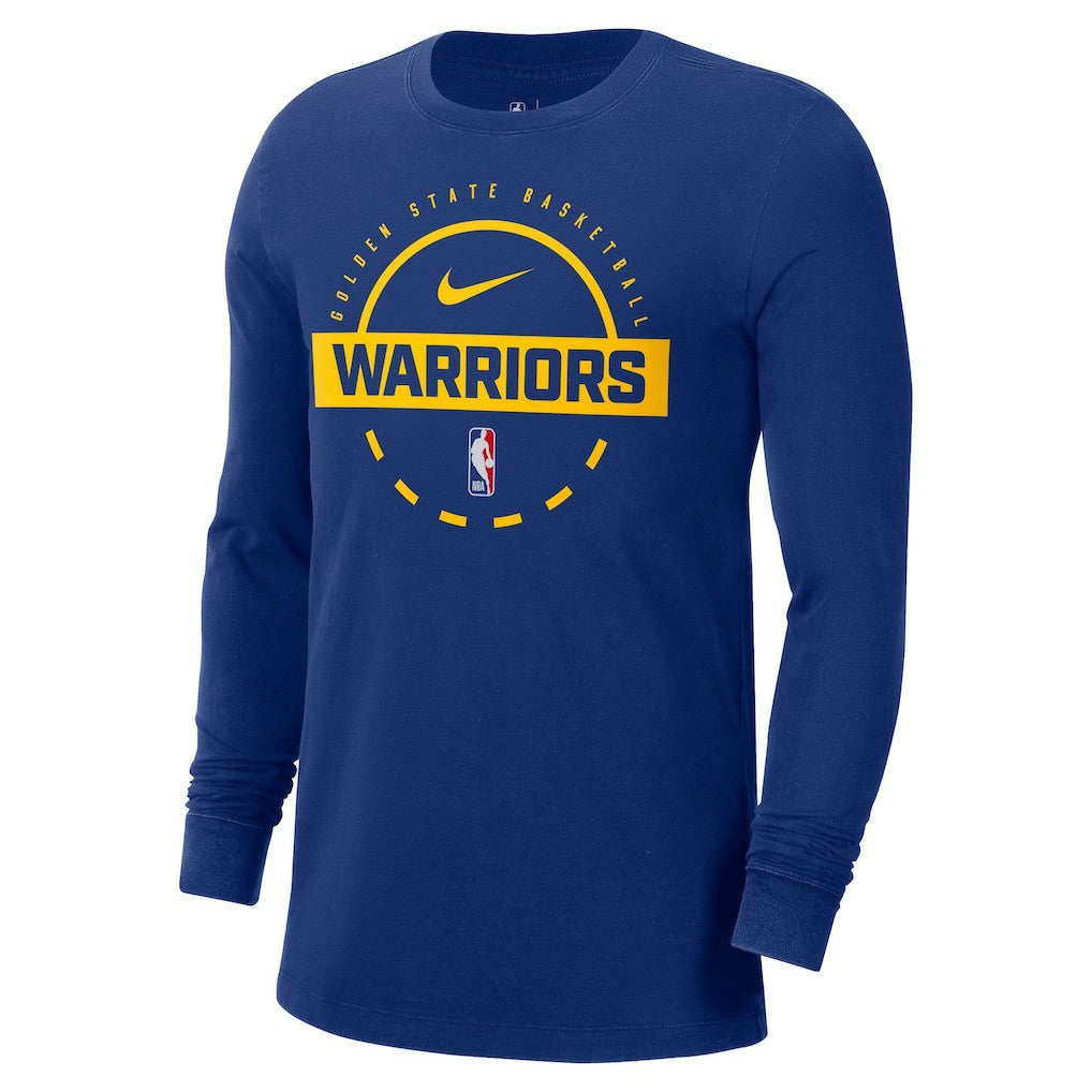 Golden State Warriors Authentic Long Sleeve Practice T-Shirt sale - Royal sale