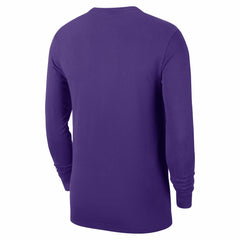 Los Angeles Lakers Authentic Long Sleeve Practice T-Shirt - Purple shop