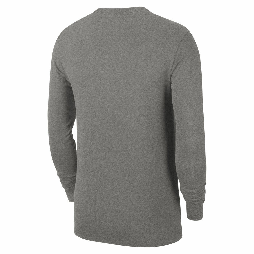 San Antonio Spurs Authentic Long Sleeve Practice T-Shirt - Charcoal sale