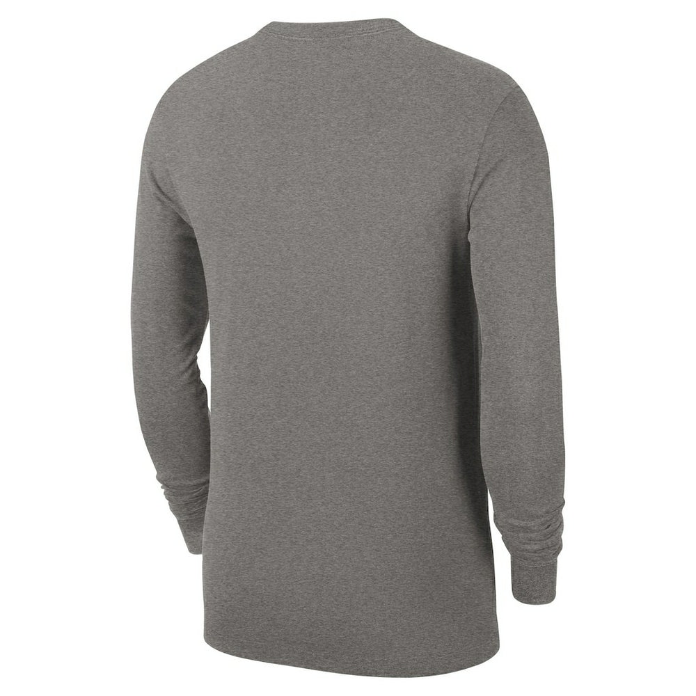 Philadelphia 76ers Authentic Long Sleeve Practice T-Shirt - Charcoal on sale