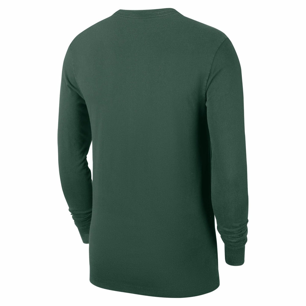 Milwaukee Bucks Authentic Long Sleeve Practice T-Shirt - Hunter Green online