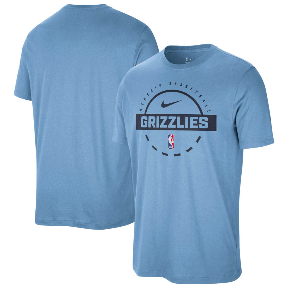 Memphis Grizzlies Authentic Practice T-Shirt - Light Blue outlet
